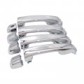 Secosautoparts Chrome Front Rear Left Right Outside Door Handle Compatible With Toyota 4runner 2010-2020 Lexus Gx460 2010-2018