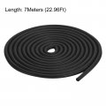 Uxcell Foam Rubber Weather Seal Strip 5mm 13 64 Diameter 7 Meters 22 96ft Long Round Epdm For Diy Gasket Warehouse Pads Tubing