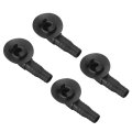 4pcs Air Conditioner Drain Hose Connector Elbow Fitting With Rubber Ring For Mini-split Units And Window Ac Unit 20m Black 