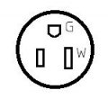 Parkworld 63487 Rv 50 Amp To 110v Adapter Cord Nema 14-50p Straight Male 3 5-15r Household Tri Outlet Female With Lighted 1 5ft