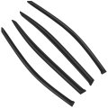 4pcs Side Window Deflectors For 2008 2012 Honda Accord Outside Mount Rain Guards With Smoked Tint And Adhesive Tape Front Rear 