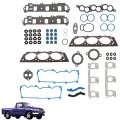 Antuko Head Gasket Set Replacement For 1991-2001 Ranger B3000 13682753