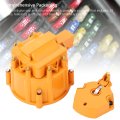 Hei Distributor Cap Rotor Heavy Duty Large Set Sbc 283 305 307 327 350 400 K549 Red Orange