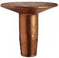 12 X Copper Belt Rivet 137 Diameter 1 2 Length Plain Finish Countersunk Head Pack Of 100 Rivets 