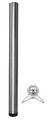 34-1 4 X 2-3 8 Counter Height Table Leg Single Brushed Steel 