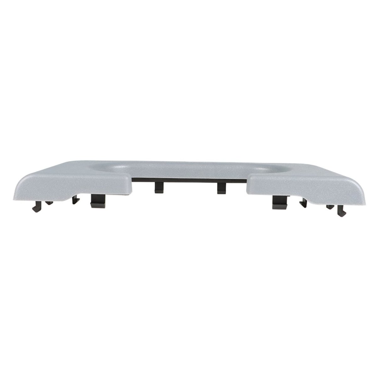 Center Console Cup Holder Pad Trim Repair Replacement For 1999 To 2010 F250 F350 Gray Automotive Grade Plastic