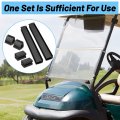 Golf Cart Windshield Clips Kit For Club Car Precedent Tempo Onward 1 In Square Tube Front Rail Repair With Hardware And Screw