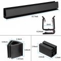 Golf Cart Windshield Clips Kit For Club Car Precedent Tempo Onward 1 In Square Tube Front Rail Repair With Hardware And Screw