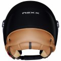 Nexx Y10 Open Face Helmet Sunny Matte Black Camel Large