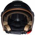 Nexx Y10 Open Face Helmet Sunny Matte Black Camel Large