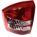 Tail Light Assembly For Jeep Compass 2007 2008 2009 2010 Driver Side Halogen Clear And Red Lens Fits 5303879ad Ch2800169 
