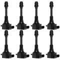 Ignition Coil 8 Pcs For Infiniti Q45 5l 2002 2003 2004 2005 2006 For Fx45 4 2007 2008 Uf482 610-58630 22448ar215 Uf568 5c1407 