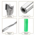 Uxcell Brad Point Drill Bits For Wood 4mm X 68mm Right Turning Carbide Woodworking Carpentry Drilling Tool