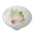 Gotham Decor Garlic Ceramic Drawer Knob 