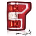 G-plus Right Tail Light Compatible With Ford F150 2018 2019 2020 Rear Lamps W Bulbs Wiring Harness Red Luces Traseras Passenger 