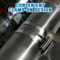 1 5 In Stainless Exhaust Tacking Band Clamp On For Welding Fabrication Silver Steel Construction