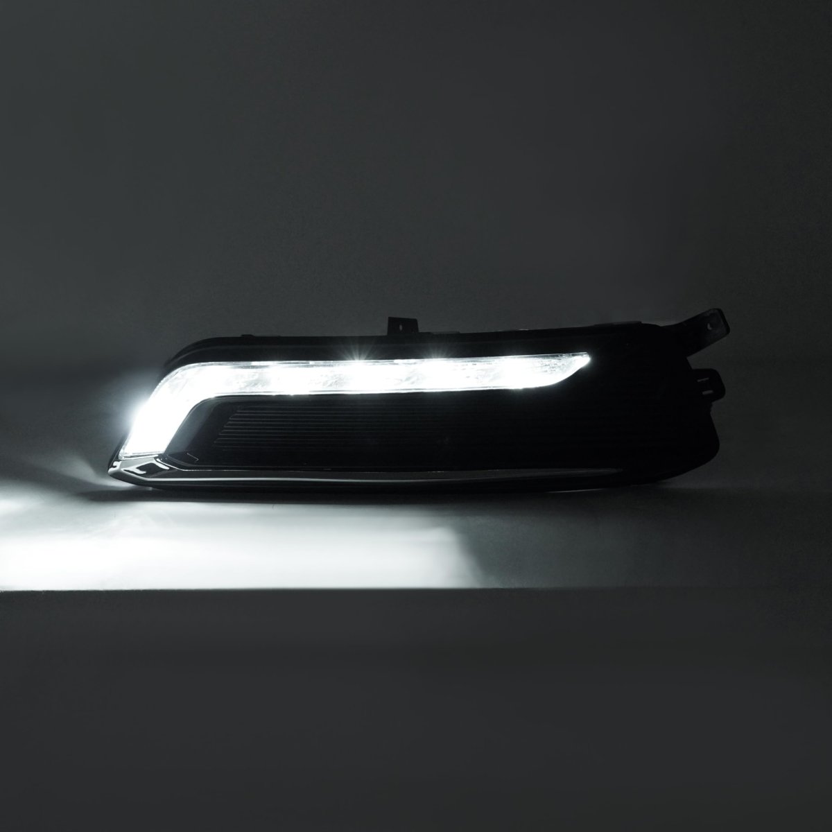 Led Fog Light Assembly With Drl For 2014 2015 2016 2017 2018 2019 2020 Chevy Chevrolet Impala Clear Lens Black Housing Wiring