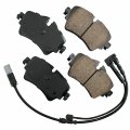 Euro Ultr Ceramic Brake Pads Front Eur1801 Low Dusting For Cars 