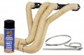 Thermo-tec 19122 Black 2 Exhaust Wrap Kit 
