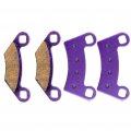 Ocpty Front And Rear Brake Pads For Polaris Rzr 570 2014 Outlaw 450 2009-2010