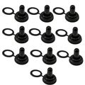 Autoec 10x 11mm 7 16 Rubber Toggle Switch Boot Weatherproof Cover 