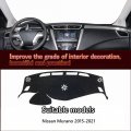 Great-luck Dashboard Cover Mat Custom Interior Accessories Dash Covers Reduces Glare Eliminates Cracking For Nissan Murano 2015