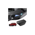 Center Console Cover For Toyota Rav4 2019-2025 Accessories Armrest Cushion Leather Middle Pad Anti-scratch Cat Dog Pet 