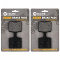 Niche Brake Pad Set For Arctic Cat Xf 800 M6000 Zr 4000 8000 1702-245 Rear Semi-metallic 2 Pack