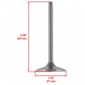 Caltric 2x Intake Valve Kit Compatible With Yamaha Wr450f Wr 450f 2016 2017 2018 1sl121110000 3ld-12118-00-00