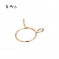 Uxcell Fuel Line Hose Clips 5pcs 40mm Id Fit 41 5-42mm Od 65mn Steel Water Pipe Air Tubing Spring Clamps For Motorcycle Scooter