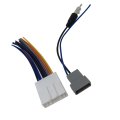 Car Radio Stereo Wire Harness With Antenna Adapter Cable Connector For Subaru 2010-2013 Legacy Without Factory Navigation