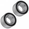 Caltric 2x Wheel Knuckle Bearing Compatible With John Deere Utv Am146065 Am140533 M154860 Am148394