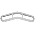 Front Bumper Face Bar For 1973-1974 Chevrolet Corvette Fiberglass Replace Silvery 
