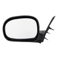 Door Mirror Rear Driver Side Outer For Isuzu Hombre 1996 1997 Black Standard Style Replacement Gm1320126 15150849 8151508490 