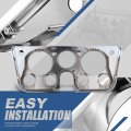 7-hole Model Factory Style Front Dash Gauge Cluster Bezel Cover Compatible With Chevy Gmc Blazer C K Series Jimmy 1967-1973