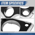 7-hole Model Factory Style Front Dash Gauge Cluster Bezel Cover Compatible With Chevy Gmc Blazer C K Series Jimmy 1967-1973