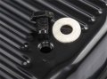 Jegs Transmission Pan Fits Gm Chevrolet Th-700-r4 Transmissions Black Finish 1-7 8a Deep 16-gauge Steel Includes Magnetic Drain