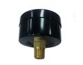 Pneumaticplus Air Pressure Gauge For Compressor Wog Water Oil Gas 1-1 2 Dial Center Back Mount 1 8 Npt 0-160 