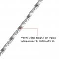 Uxcell Hss High Speed Steel Extra Long Twist Drill Bits 2mm Diameter 160mm Length For Hardened Metal Woodwork Plastic Aluminum