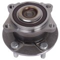 Rear Wheel Bearing And Hub Assembly Premium 512380 Ha590247 For Mitsubishi Outlander 2007-2010 Fwd For 2011-2012 7 Passenger