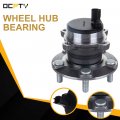 Ocpty New Wheel Hub Bearings Rear 5 Lugs Without Abs Compatible For S40 V50 C30 C70 2005-2012 With Oe 512411 Pack Of 1