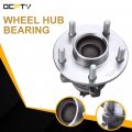 Ocpty New Wheel Hub Bearings Rear 5 Lugs Without Abs Compatible For S40 V50 C30 C70 2005-2012 With Oe 512411 Pack Of 1