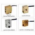 Uxcell 50pcs Tactile Push Button Switch Caps 4 6x5 5mm For 6x6x7 3mm Micro Blue