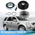 1 Set Ac Compressor Clutch Replacement For Land Rover Lr2 2008-2012 Black