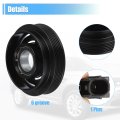 1 Set Ac Compressor Clutch Replacement For Land Rover Lr2 2008-2012 Black