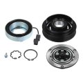 1 Set Ac Compressor Clutch Replacement For Land Rover Lr2 2008-2012 Black 