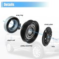 1 Set Ac Compressor Clutch Replacement For Land Rover Lr2 2008-2012 Black