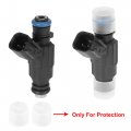 X Autohaux 6pcs 0280156300 Flow Matched Fuel Injector For Chevrolet Malibu 6l Suzuki Grand Vitara 3 2l Cadillac Cts 3