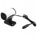 1 Set Dc 12v 150w Car Heater Folding Fans Heating And Cooling 2in1 Fan Windscreen Demister Defroster With Plug In Cigarette 