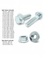 Metric Class 10 9 Jis Hex Cap Flange Frame Bolts Nuts Assortment Kit 401 Pieces